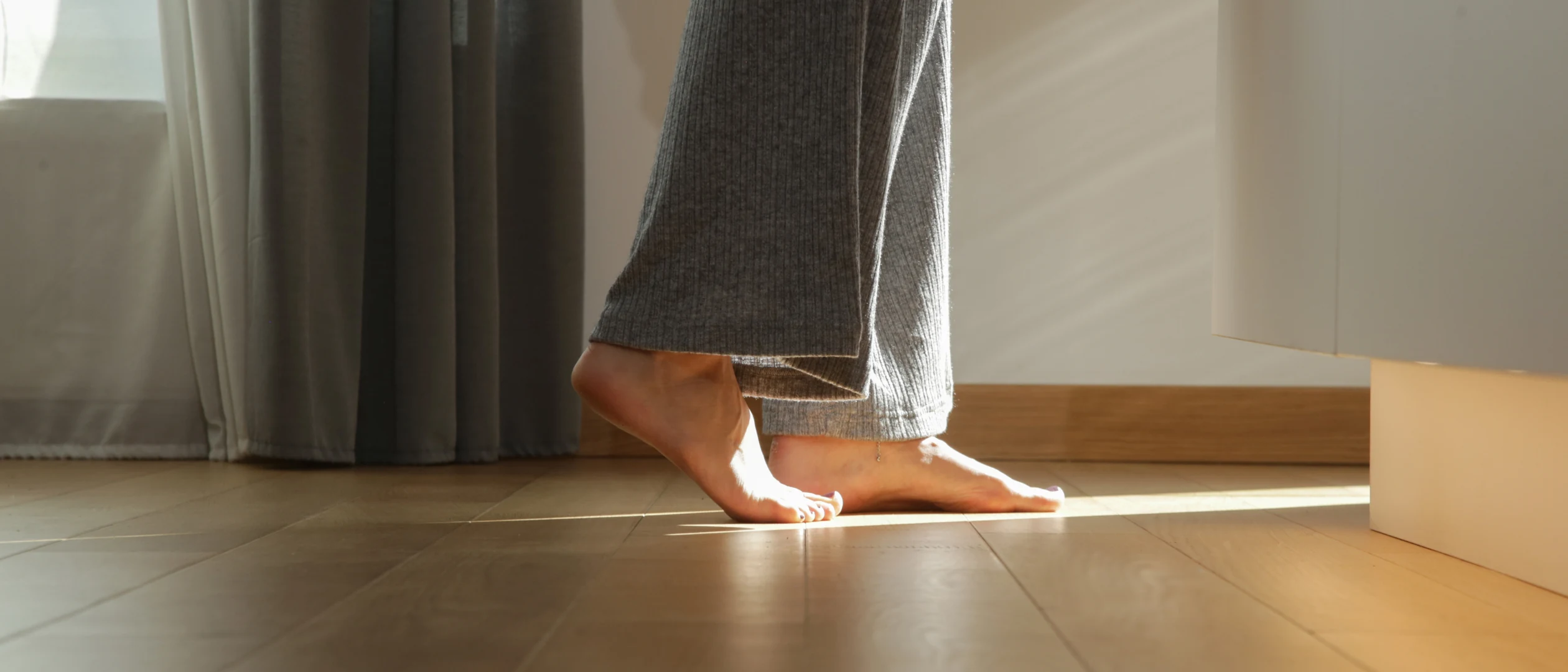 Intérieur confortable chauffé par une pompe à chaleur Air-Eau